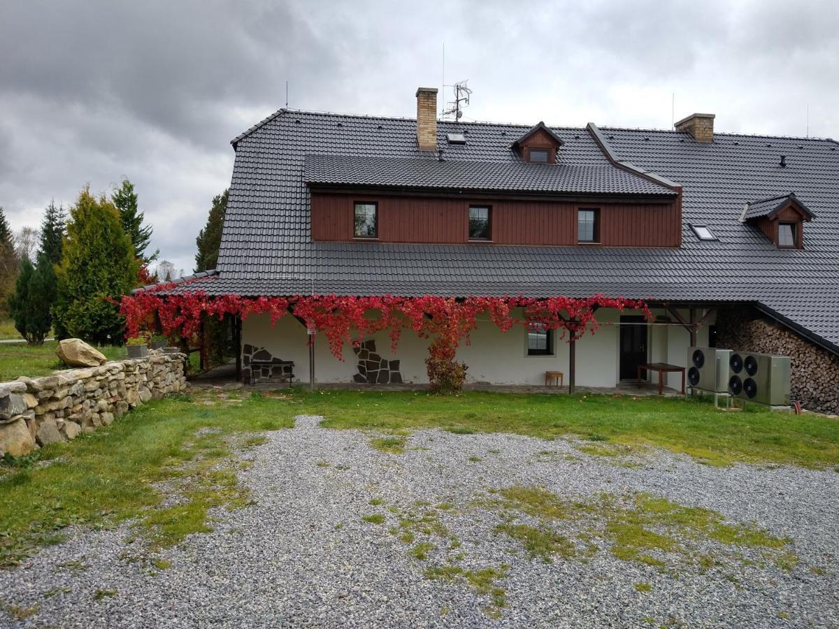Penzion Farma U Mauritzu Stožec Exteriör bild