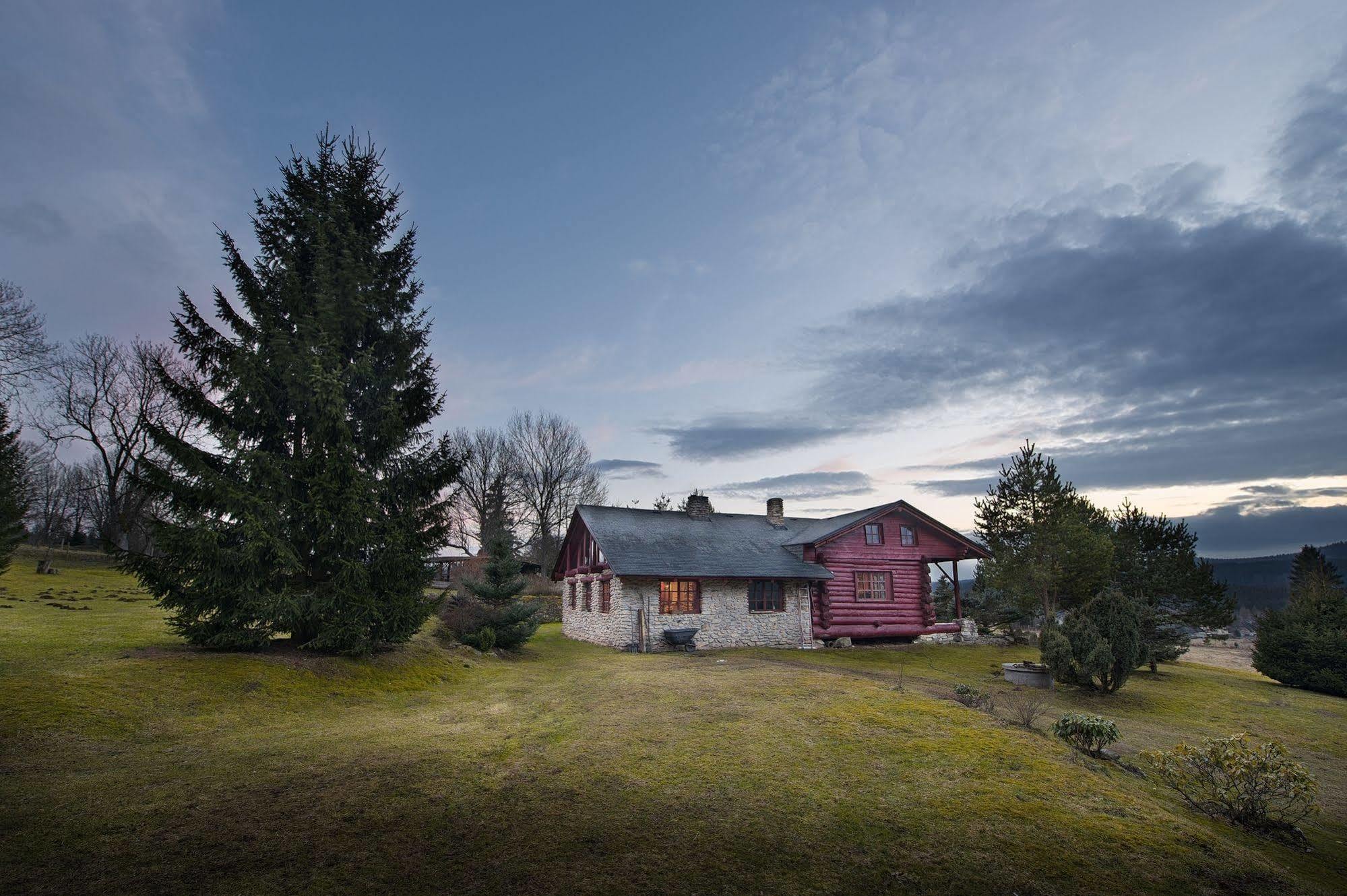 Penzion Farma U Mauritzu Stožec Exteriör bild
